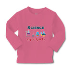 Baby Clothes Science Is for Girls Geek Teacher School Education Cotton - Cute Rascals