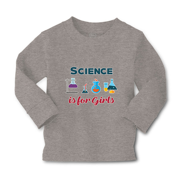Baby Clothes Science Is for Girls Geek Teacher School Education Cotton - Cute Rascals