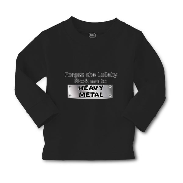 Baby Clothes Forget The Lullaby Rock Me to Heavy Metal B Funny Cotton - Cute Rascals
