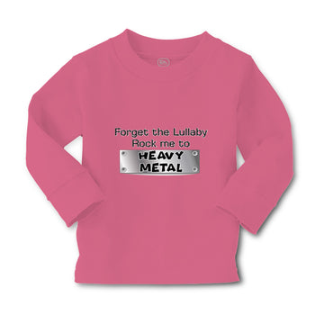 Baby Clothes Forget The Lullaby Rock Me to Heavy Metal B Funny Cotton