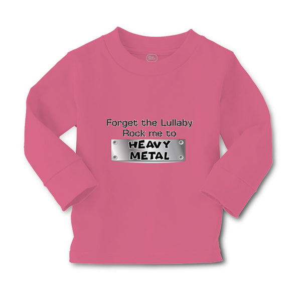 Baby Clothes Forget The Lullaby Rock Me to Heavy Metal B Funny Cotton - Cute Rascals
