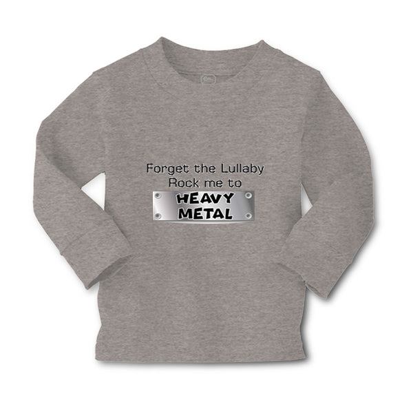 Baby Clothes Forget The Lullaby Rock Me to Heavy Metal B Funny Cotton - Cute Rascals