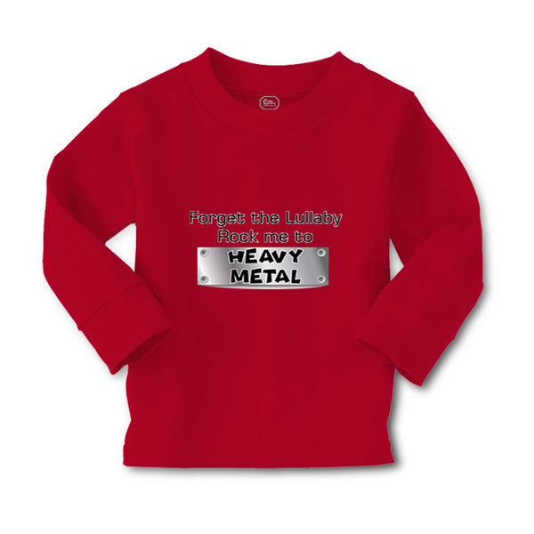 Baby Clothes Forget The Lullaby Rock Me to Heavy Metal B Funny Cotton - Cute Rascals