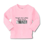 Baby Clothes Forget The Lullaby Rock Me to Heavy Metal B Funny Cotton - Cute Rascals
