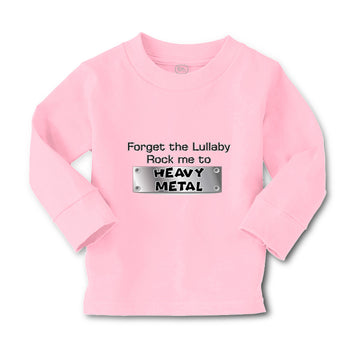 Baby Clothes Forget The Lullaby Rock Me to Heavy Metal B Funny Cotton