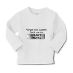 Baby Clothes Forget The Lullaby Rock Me to Heavy Metal B Funny Cotton - Cute Rascals