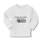 Baby Clothes Forget The Lullaby Rock Me to Heavy Metal B Funny Cotton - Cute Rascals