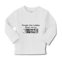 Baby Clothes Forget The Lullaby Rock Me to Heavy Metal B Funny Cotton - Cute Rascals