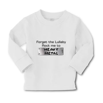 Baby Clothes Forget The Lullaby Rock Me to Heavy Metal B Funny Cotton