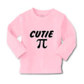 Baby Clothes Cutie Pi Geek Nerd Math Style A Boy & Girl Clothes Cotton