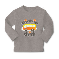Baby Clothes Hippie Chick Funny Humor Boy & Girl Clothes Cotton - Cute Rascals