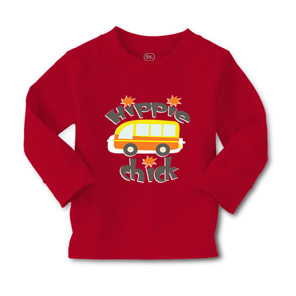Baby Clothes Hippie Chick Funny Humor Boy & Girl Clothes Cotton - Cute Rascals