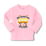 Baby Clothes Hippie Chick Funny Humor Boy & Girl Clothes Cotton - Cute Rascals