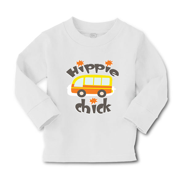 Baby Clothes Hippie Chick Funny Humor Boy & Girl Clothes Cotton - Cute Rascals
