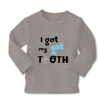 Baby Clothes I Got My First Tooth Funny Humor Style C Boy & Girl Clothes Cotton