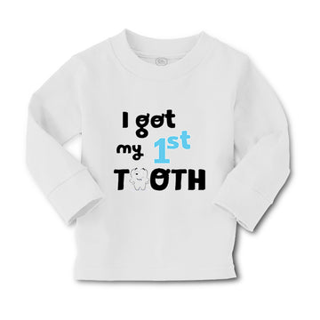 Baby Clothes I Got My First Tooth Funny Humor Style C Boy & Girl Clothes Cotton