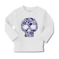 Baby Clothes Skull Halloween Funny Humor Style A Boy & Girl Clothes Cotton - Cute Rascals