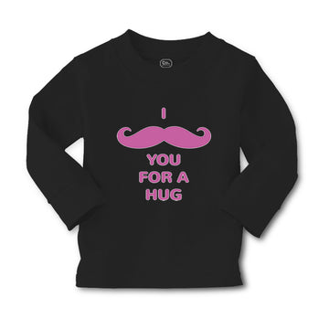 Baby Clothes I Mustache You for A Hug Funny Humor Boy & Girl Clothes Cotton