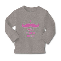 Baby Clothes I Mustache You for A Hug Funny Humor Boy & Girl Clothes Cotton - Cute Rascals