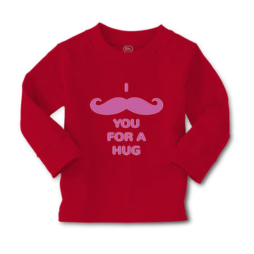 Baby Clothes I Mustache You for A Hug Funny Humor Boy & Girl Clothes Cotton