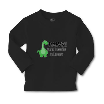 Baby Clothes Rawr! Means I Love You in Dinosaur Dino Boy & Girl Clothes Cotton
