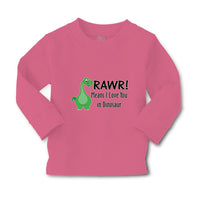Baby Clothes Rawr! Means I Love You in Dinosaur Dino Boy & Girl Clothes Cotton - Cute Rascals