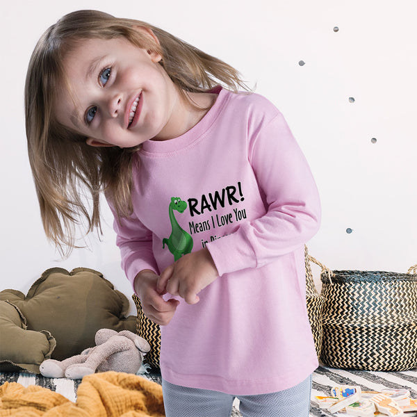 Baby Clothes Rawr! Means I Love You in Dinosaur Dino Boy & Girl Clothes Cotton - Cute Rascals