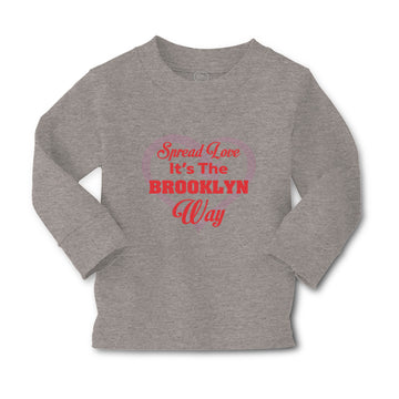 Baby Clothes Spread Love It's The Brooklyn Way Boy & Girl Clothes Cotton
