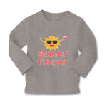 Baby Clothes Sunday Funday Funny Humor Boy & Girl Clothes Cotton - Cute Rascals