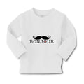 Baby Clothes Bonjour French France Boy & Girl Clothes Cotton