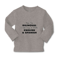 Baby Clothes Yes I Am Bilingual I Can Cry in Both English and Spanish Cotton - Cute Rascals