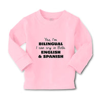 Baby Clothes Yes I Am Bilingual I Can Cry in Both English and Spanish Cotton - Cute Rascals