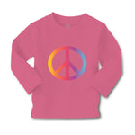 Baby Clothes Peace Sign Funny Humor Style A Boy & Girl Clothes Cotton - Cute Rascals