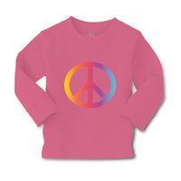 Baby Clothes Peace Sign Funny Humor Style A Boy & Girl Clothes Cotton - Cute Rascals