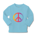 Baby Clothes Peace Sign Funny Humor Style A Boy & Girl Clothes Cotton - Cute Rascals