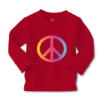 Baby Clothes Peace Sign Funny Humor Style A Boy & Girl Clothes Cotton - Cute Rascals