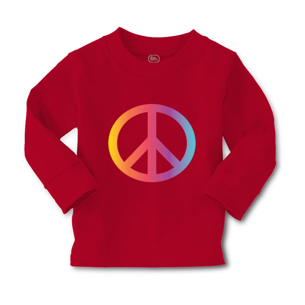 Baby Clothes Peace Sign Funny Humor Style A Boy & Girl Clothes Cotton - Cute Rascals