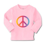 Baby Clothes Peace Sign Funny Humor Style A Boy & Girl Clothes Cotton - Cute Rascals