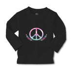 Baby Clothes Peace Sign Funny Humor Style B Boy & Girl Clothes Cotton - Cute Rascals