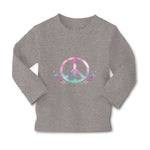 Baby Clothes Peace Sign Funny Humor Style B Boy & Girl Clothes Cotton - Cute Rascals