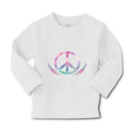 Baby Clothes Peace Sign Funny Humor Style B Boy & Girl Clothes Cotton - Cute Rascals