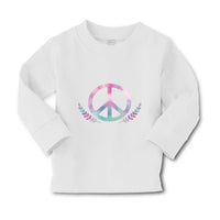 Baby Clothes Peace Sign Funny Humor Style B Boy & Girl Clothes Cotton - Cute Rascals