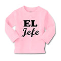 Baby Clothes El Jefe Hispanic Latin Boy & Girl Clothes Cotton
