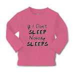 Baby Clothes If I Don'T Sleep Nobody Sleeps Funny Humor Style E Cotton - Cute Rascals