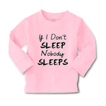 Baby Clothes If I Don'T Sleep Nobody Sleeps Funny Humor Style E Cotton - Cute Rascals