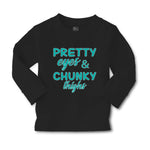 Baby Clothes Pretty Eyes and Chunky Thighs Funny Boy & Girl Clothes Cotton - Cute Rascals