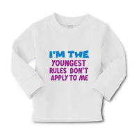 Baby Clothes I'M The Youngest Rules Don'T Apply to Me Funny Humor Cotton - Cute Rascals