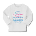 Baby Clothes I Get My Attitude From... Well Pretty Much All of The Women Cotton