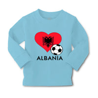 Baby Clothes Albanian Soccer Albania Football Football Boy & Girl Clothes Cotton - Cute Rascals