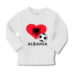 Baby Clothes Albanian Soccer Albania Football Football Boy & Girl Clothes Cotton - Cute Rascals